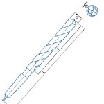 ⁦بنط صلب هواء مسلوبة أسباني مقاس 29.0 مم ايزار IZAR    R1110⁩ - الصورة ⁦2⁩
