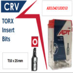 ⁦علبة 20 سن مفك توركس اتجاه واحد 25 مم T10 اي بي تي موديل APT - AH1040100010⁩ - الصورة ⁦2⁩