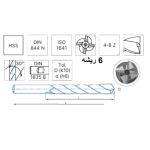 ⁦أنديميل 6 ريشة صلب هواء أسباني  مقاس 30.0 مم  ايزار  IZAR   R4401⁩ - الصورة ⁦3⁩