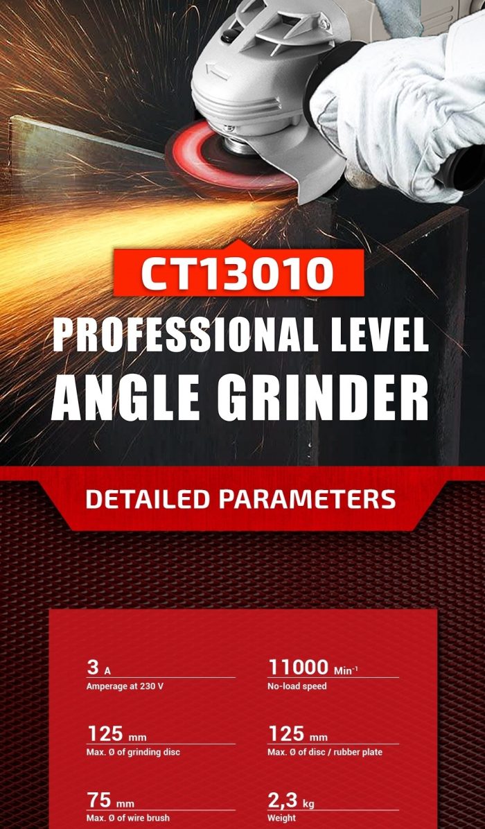 ⁦صاروخ قطعيه كراون 5 بوصه 700 وات موديل  CROWN - CT13010⁩ - الصورة ⁦2⁩