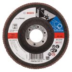 صنفرة مروحية  ستانلس ستيل بوش 4.5 بوصه خشانة 60 BOSCH Flap Disc Best for Metal 115mm G60