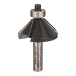 بنطة راوتر بوش للشطف الحواف قطر 8 مم - اجمالى الطول 56 مم BOSCH Chamfer Bit 8, 35x56