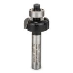 بنطة راوتر بوش لتخديد التجاويف الدائريه 8 مم اجمالى الطول 53 مم BOSCH Core Box Bit + Guide Pin 8, 20.7x53