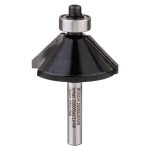 بنطة راوتر بوش لشطف الحواف قطر 6 مم - اجمالى الطول 56 مم BOSCH Chamfer Bit 6, 34.9x56