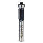 بنطة راوتر بوش لتشذيب الرقائق قطر 6 مم - اجمالي الطول  56 مم   BOSCH Flush Trim Bit 6, 9.5x56