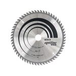 صينية منشار بوش 7.25 بوصة  للخشب 60 سنة BOSCH Optiline CSB For Wood 184X2.5X20 (60)
