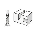 ⁦قاطعة عالية السرعة دريمل 2.3 مم (194) DREMEL⁩ - الصورة ⁦2⁩
