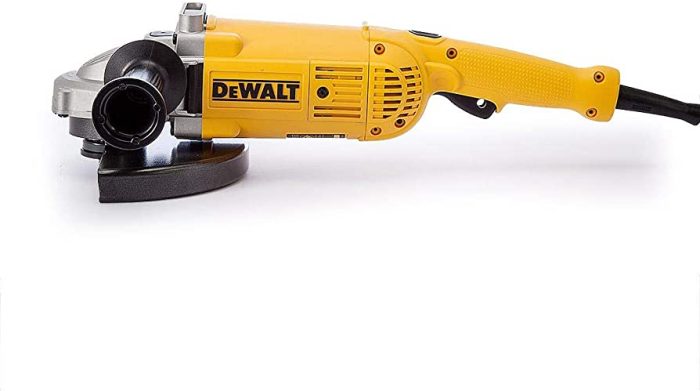 ⁦صاروخ قطعيه ديوالت 9 بوصه 2000 وات موديل - DEWALT  DWE490⁩ - الصورة ⁦2⁩