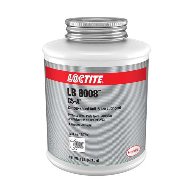45 لوكتايت 8008 شحم نحاسي حراري حتى 980 درجة LOCTITE - الصورة 1