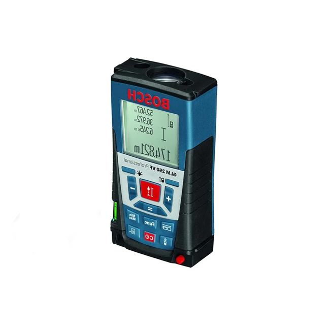 48 متر ليزر بوش 250 متر لقياس مسافات مزود بتلسكوب مع حامل ثلاثى BOSCH - GLM 250 VF + BT 150 - الصورة 1