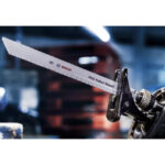 ⁦سلاح منشار امامى ترددى لقطع البلتات الخشب 5 قطع 1.25*225 مم BOSCH Saw Blade Set For Pallet Repair 1.25X225mm 5Pcs⁩ - الصورة ⁦2⁩