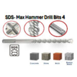 ⁦بنط هيلتى SDS-Max خدمة شاقة 2 سن صينى  14 - 540 مم اي بي تي موديل    APT LCA10140540⁩ - الصورة ⁦2⁩