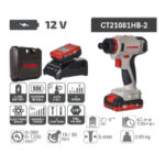 ⁦شنيور مفك بطاريه كراون 12 فولت 2 امبير 30 نيوتن شنطة بلاستيك موديل CROWN CT21081HB-2⁩ - الصورة ⁦6⁩