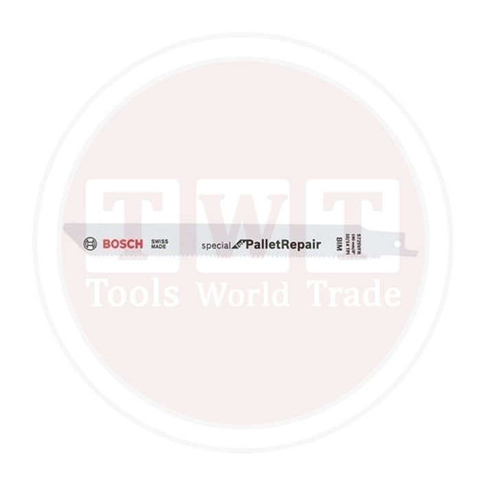 ⁦سلاح منشار امامى ترددى لقطع البلتات الخشب 1.25*190 مم 5 قطع BOSCH  Saw Blade Set For Pallet Repair1.25X190mm 5Pcs⁩ - الصورة ⁦1⁩