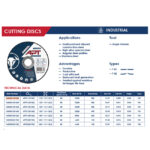 ⁦حجارة قطعية إنوكس 125×1.0×22.2 ممIND اي بي تي موديل APT APTI11251022⁩ - الصورة ⁦2⁩