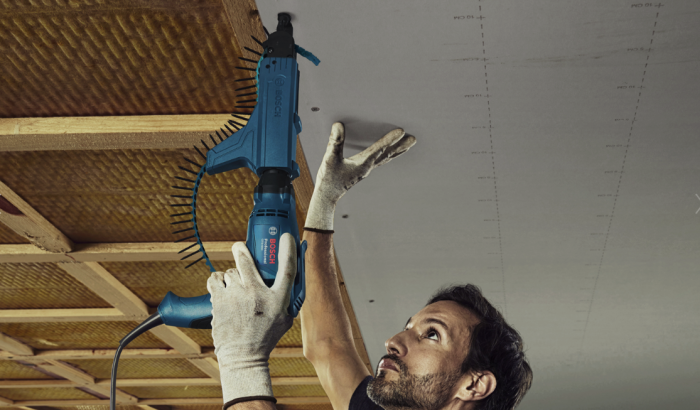 ⁦شنيور بوش فك وربط مسمار 650 وات 5000 لفه ماليزيا BOSCH - GTB 650 PROFESSIONAL⁩ - الصورة ⁦3⁩