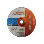 حجر قطعيه كراون إنوكس 9 بوصه  230-1.9-22 مم  CROWN CADG-SC1922230A