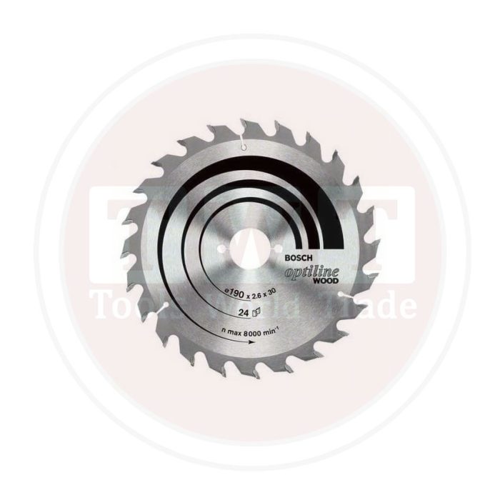 ⁦صينية منشار 9.25 بوصة للخشب 40 سنة BOSCH Optiline CSB For Wood 235X2.5X35  (40)⁩ - الصورة ⁦1⁩