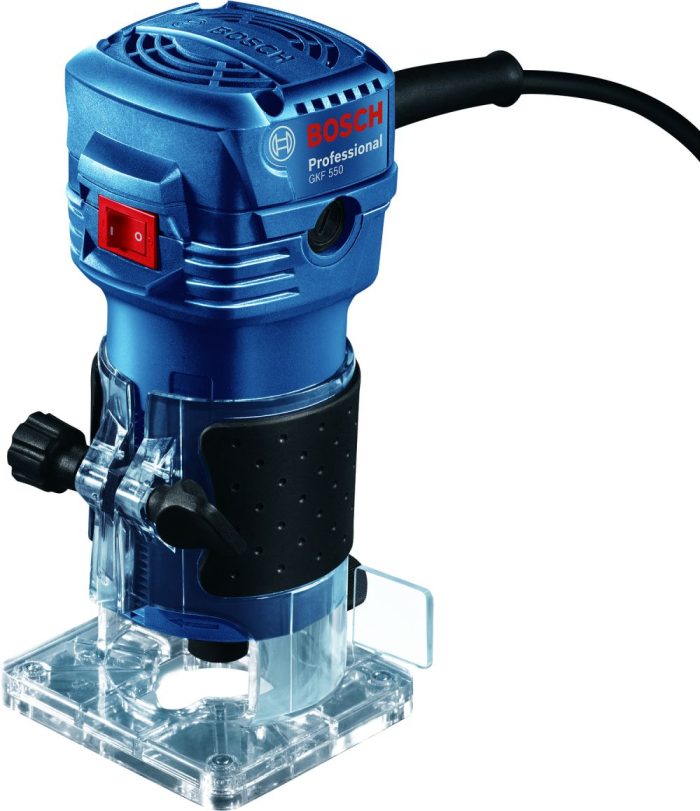⁦راوتر حلية بوش 550 وات 6 مم صيني BOSCH - GKF550⁩ - الصورة ⁦1⁩