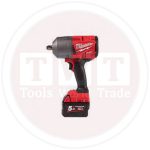 مفك صواميل 1/2  بوصه    عزم وسط   2*5.0 امبير   ميلوكي    M18FMTIWF12-502X18V