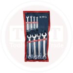 طقم مفتاح بلدى مشرشر 10-22مم 8 قطعة KWG 4300-8P1