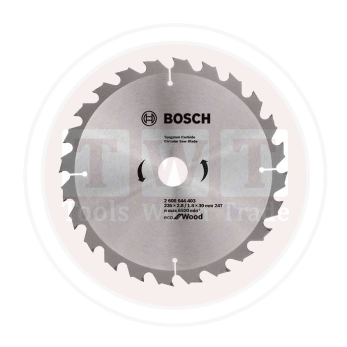 ⁦صينية منشار 9.25 بوصة  للخشب 24 سنة ايكولاين BOSCH Eco Line CSB For Wood 235x30-24⁩ - الصورة ⁦1⁩
