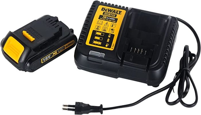⁦شنيور ديوالت زاويه  10 مم 2 سرعه بطارية 18 فولت موديل -DEWALT DCD740C1⁩ - الصورة ⁦3⁩