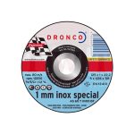حجر قطعية إنوكس ألمانى درونكو مقاس 5 بوصه 2.5-22 DRONCO