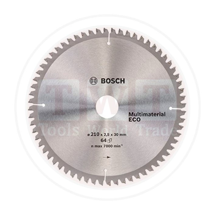 ⁦صينية منشار 7.25 بوصة للخشب 60 سنة ايكولاين BOSCH Eco Line CSB For Wood 184x20-60⁩ - الصورة ⁦1⁩