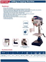 ⁦مثقاب APT و قلاوظ 16 مم تزجة 750 وات APT Z4116G⁩ - الصورة ⁦2⁩
