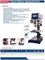 ⁦مثقاب تزجة قلاوظ  25مم 1100وات 380فولت اي بي تي موديل APT ZS4125-1100⁩ - الصورة ⁦2⁩