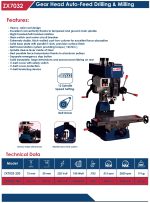 ⁦مثقاب فريزة 32مم 1500وات 380فولت اي بي تي صيني موديل APT ZX7032-380⁩ - الصورة ⁦2⁩