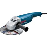 صاروخ بوش 9 بوصه 2400 وات مقبض عادي 6500 لفة /دقيقة موديل BOSCH - GWS 24-230