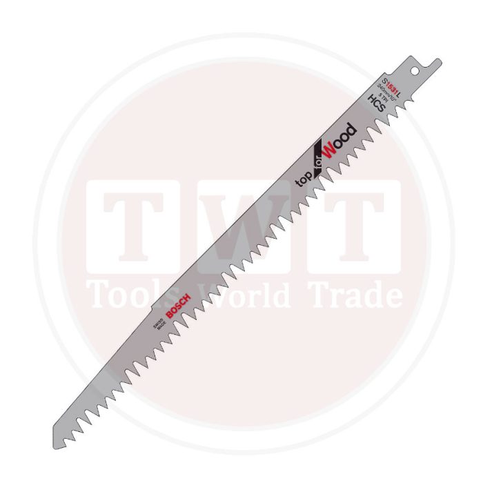 ⁦سلاح منشار امامى ترددى لقطع الخشب 5 قطع BOSCH  Saw Blade Set  S 1531 L Top For Wood 5 Pcs⁩ - الصورة ⁦1⁩