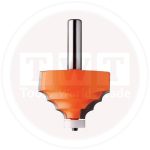 بنطة Decorative Edge Bit for Corian HW S=12 D=66.7x41.3 R=7.93 CMT
