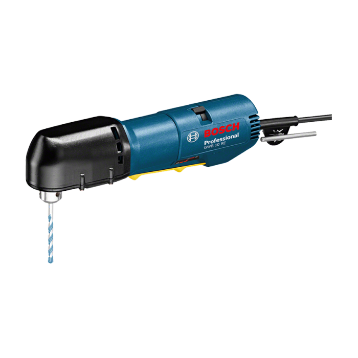 ⁦شنيور زاوية بوش عادة 500 وات الكترونى يمين وشمال 10مم فى الحديد 12مم فى الومنيوم موديل BOSCH - GWB 10 RE⁩ - الصورة ⁦1⁩