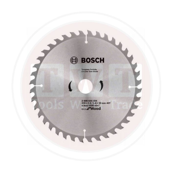 ⁦صينية منشار 9.25 بوصة  للخشب 48 سنة ايكولاين BOSCH Eco Line CSB For Wood 235x30-40⁩ - الصورة ⁦1⁩