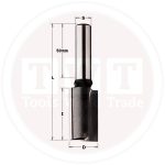 بنطه Router Bit Z2+1HW S12x50 D=18x60x100RH CMT
