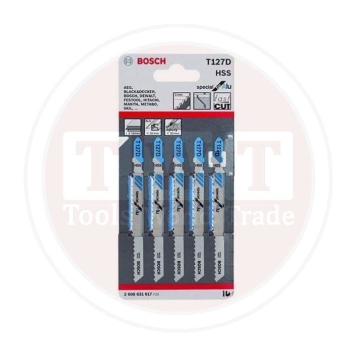 ⁦سلاح اركت بوش للالومنيوم قطعيه مستقيمه  5 قطعه BOSCH  JSB T127 D Special for Almunium 5 Pcs⁩ - الصورة ⁦1⁩