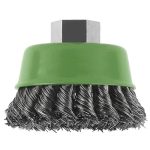 فرشة سلك مجدولة 75 مم لالنوكس بوش BOSCH M14 Cup Brush 75mm Knotted For Inoxx