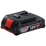 بطاريه بوش 18 فولت 2.0 امبير BOSCH -  GBA 18V 2.0 AH