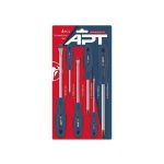 طقم مفكات ازرق 6 قطع اي بي تي APT AH114135077-06