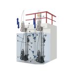⁦طلمبه غاطسة بيدريللو 10حصان 3فاز زهر رواسب 80مم 4بوصه (13متر) PEDROLLO  VXC4 100/80⁩ - الصورة ⁦2⁩