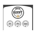 ⁦سلم الومنيوم وصلتين 10 درجه ميتافورم يمكن استخدامه كسقالة في الاماكن الداخلية والارتفاعات المحدوده الطول (3.07-5.03-2.24م) 73*25 مم طراز METAFORM R35-10⁩ - الصورة ⁦8⁩