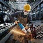 ⁦صاروخ بوش تجليخ و قطعيه 5 بوصه 1900 وات الثبات عند التحمل فصل الكهرباء اتوماتيك ألماني BOSCH - GWS 19-125 CIE⁩ - الصورة ⁦4⁩