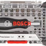 تشكيله من سنون المفكات الدقيقه 42 قطعه BOSCH 850.00 Precision Screwdriver Bit 42pc Set