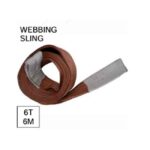 حزام صباني 6 متر حمولة 6 طن عرض 180 مم معامل الأمان (7:1) موديل WEBBING SLING 6T*6M