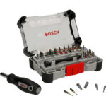 ⁦تشكيله من سنون المفكات الدقيقه + ادابتور BOSCH Precision Screwdriver Bit 5x43pc Set, Display⁩ - الصورة ⁦3⁩