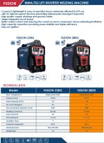 ⁦ماكينة لحام إنفيرتور شنطه 200 أمبير اي بي تي 220 فولت  مشتملات APT Fusion-280G⁩ - الصورة ⁦2⁩