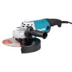 صاروخ جلخ 9 بوصه 2700 وات / 6600 لفة - 6.5 كجم / راس معدن   MAKITA GA9080X01  / Anti-Restart